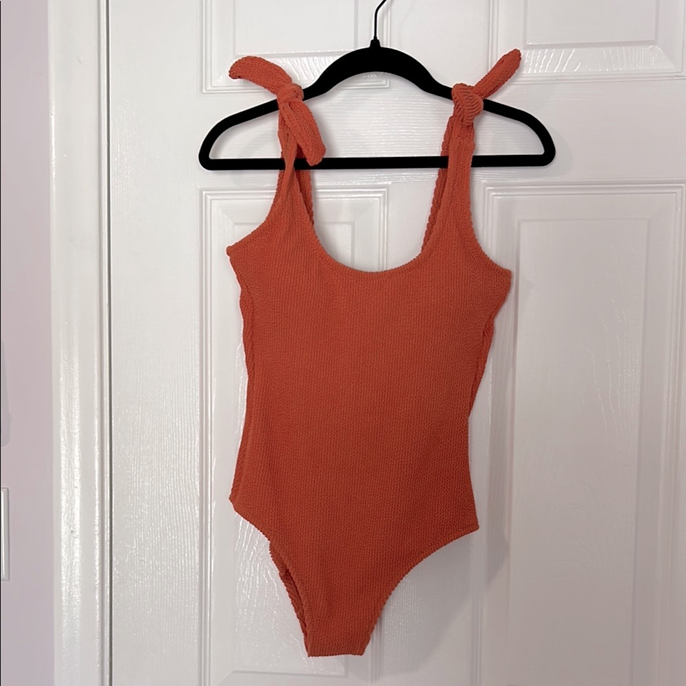 Kona Sol Orange One Piece Swimsuit